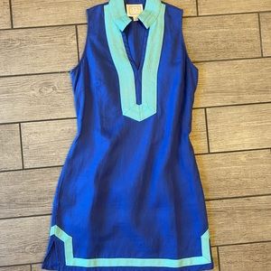 Sail to Sable classic linen tunic dress